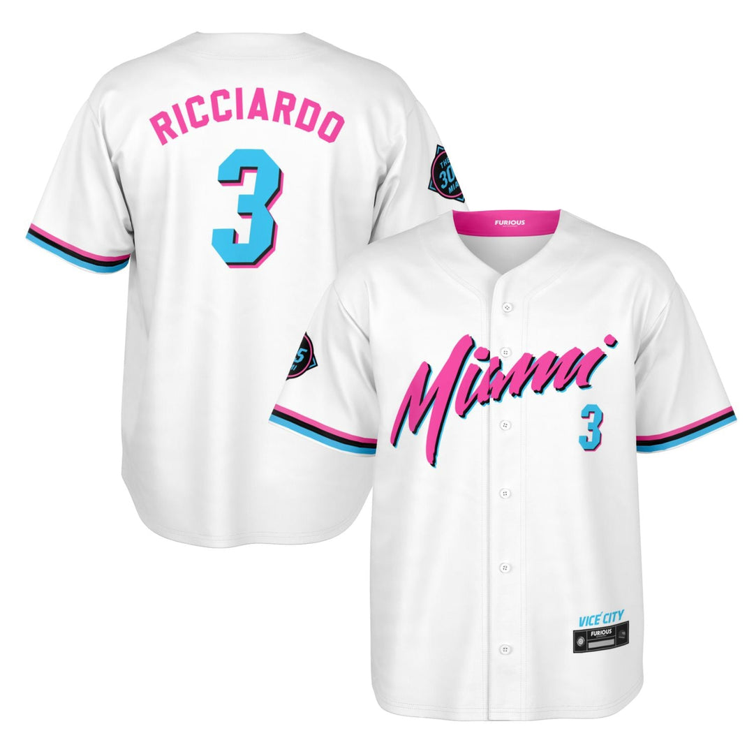 Ricciardo - Miami Vice Home Jersey - Furious Motorsport