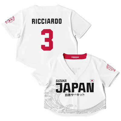 Ricciardo - Suzuka "Great Wave" Crop Top - Furious Motorsport