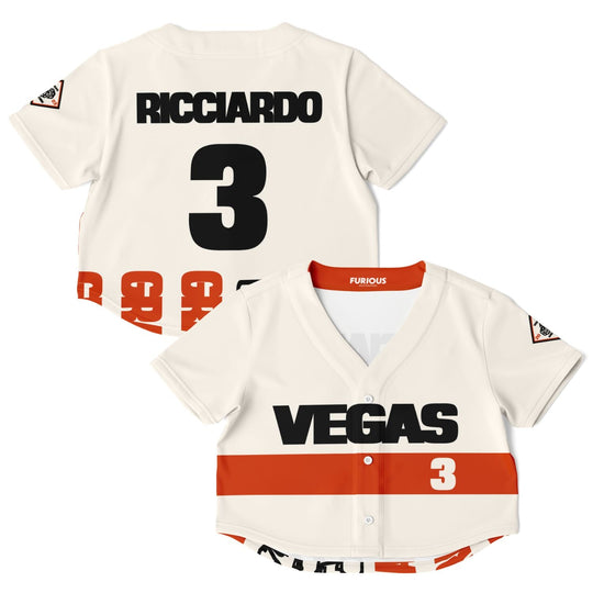 Ricciardo - Vegas Street Circuit Crop Top - Furious Motorsport