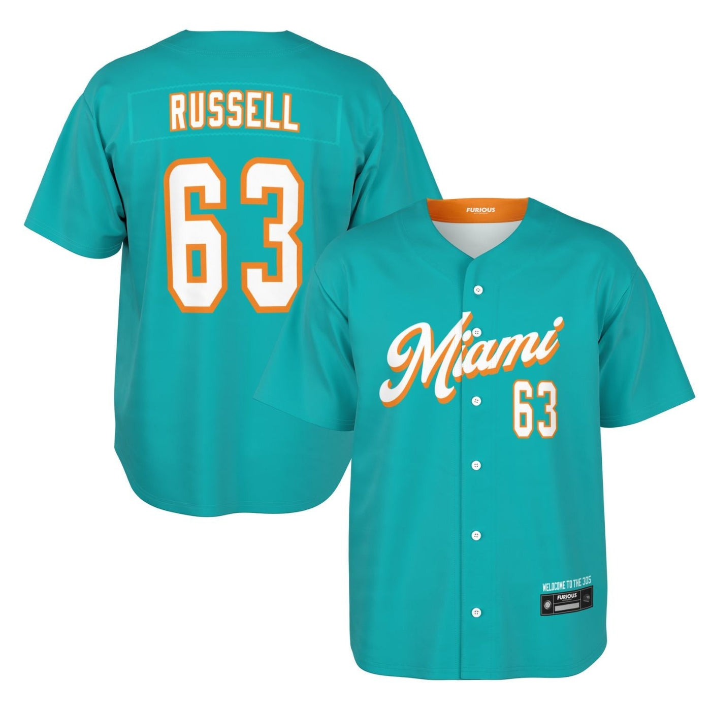 Russell - (305) Jersey (Clearance) - Furious Motorsport