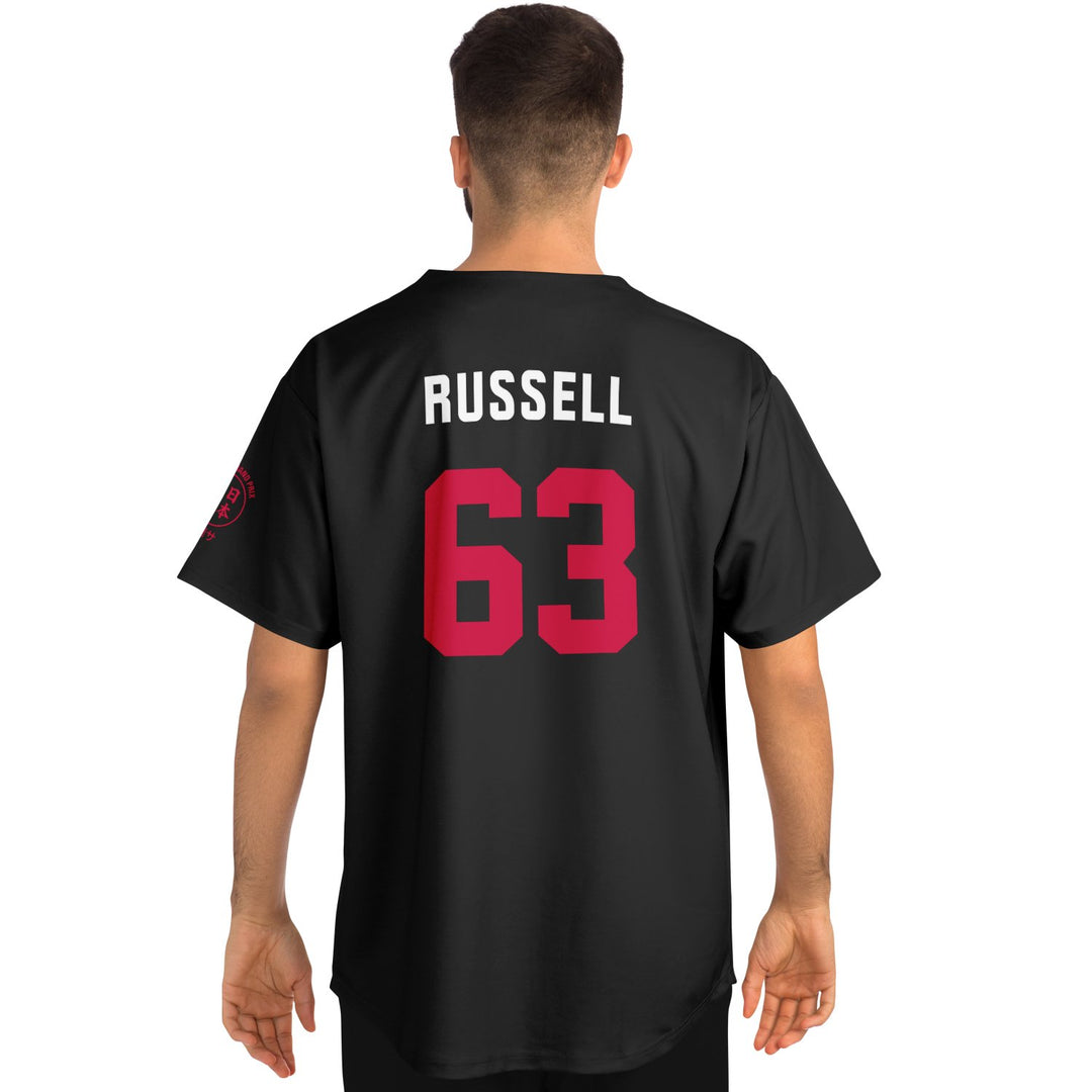 Russell - Carbon Black Suzuka "Great Wave" Jersey - Furious Motorsport