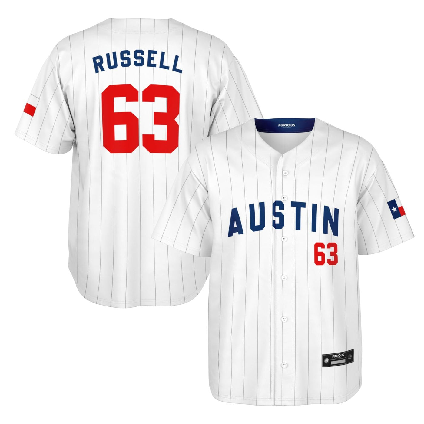 Russell - Lone Star Jersey - Furious Motorsport