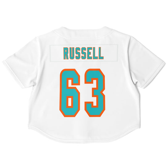 Russell - Miami 305 Home Crop Top - Furious Motorsport