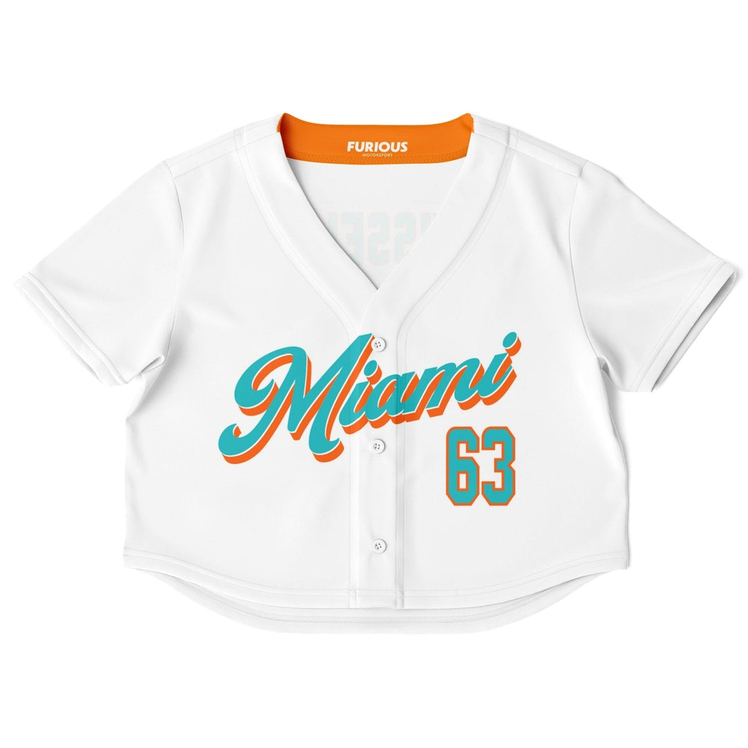 Russell - Miami 305 Home Crop Top (Clearance) - Furious Motorsport