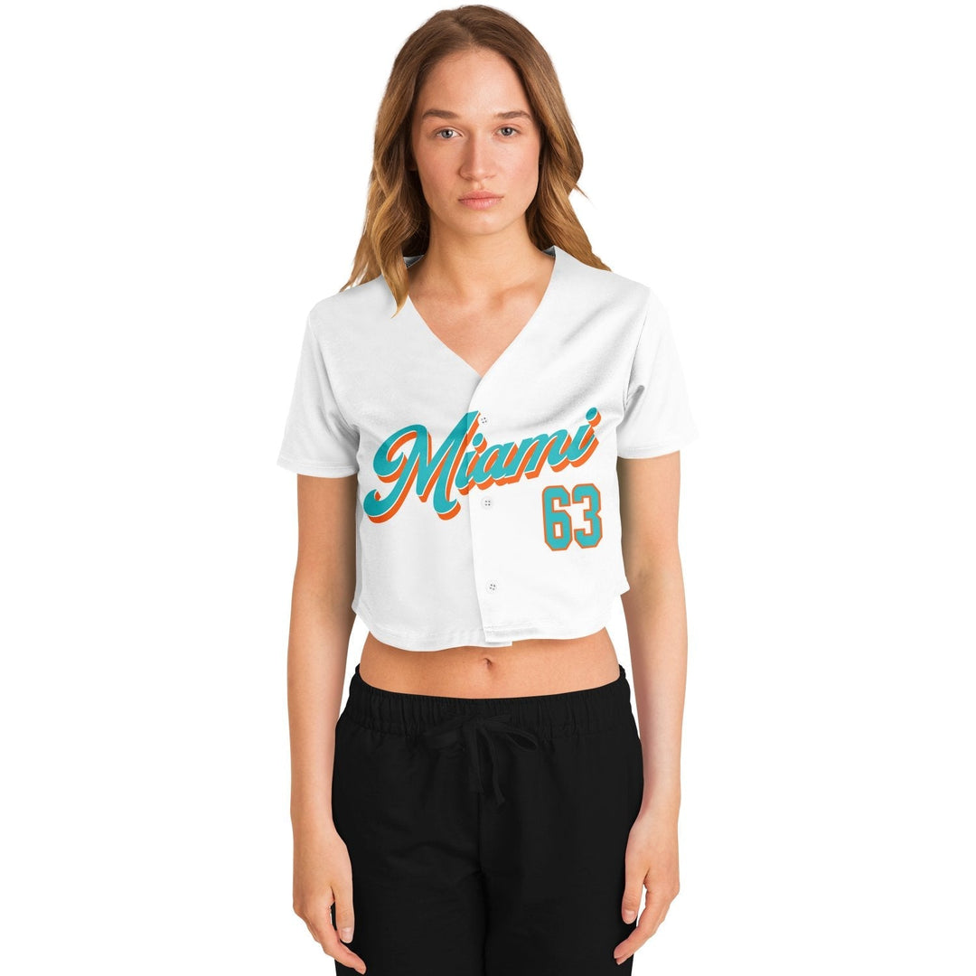 Russell - Miami 305 Home Crop Top (Clearance) - Furious Motorsport