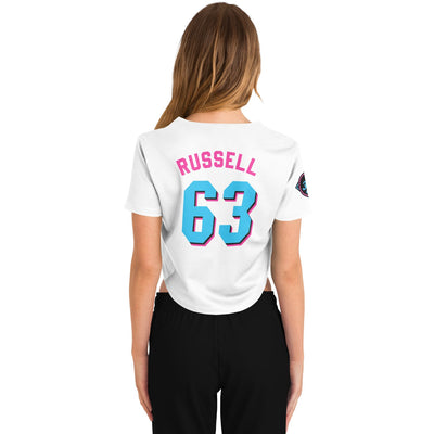 Russell - Miami Vice Home Crop Top - Furious Motorsport