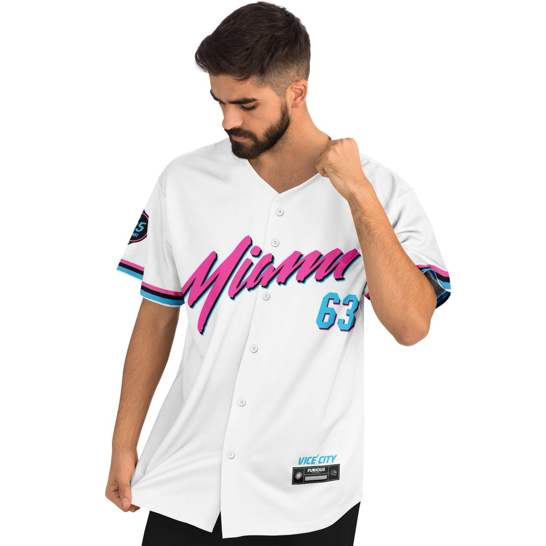 Russell - Miami Vice Home Jersey (Clearance) - Furious Motorsport