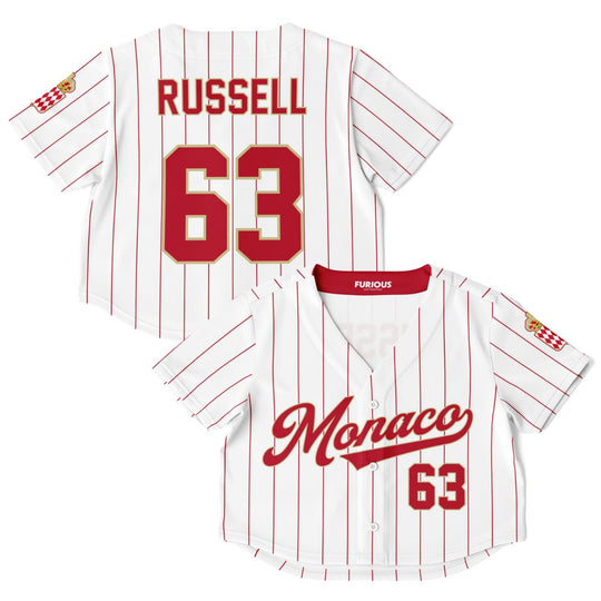 Russell - Monaco Crop Top Jersey - Furious Motorsport