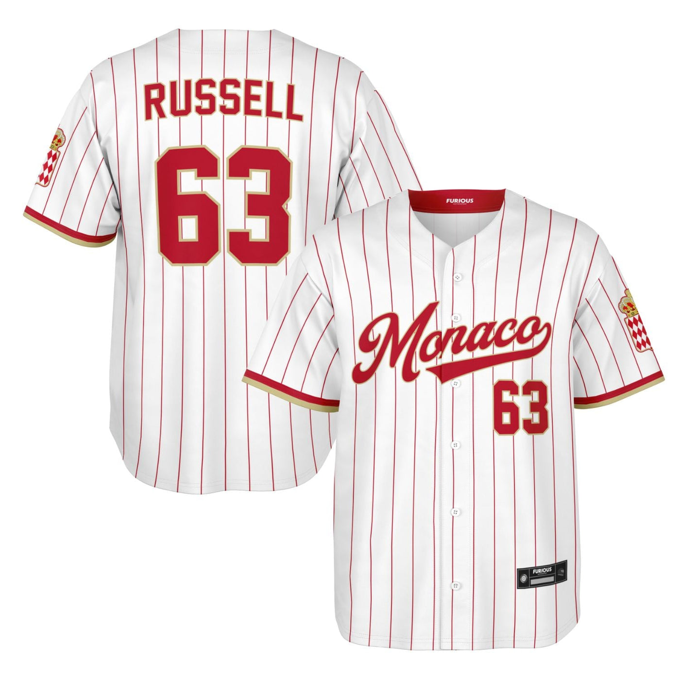 Russell - Monaco Jersey - Furious Motorsport