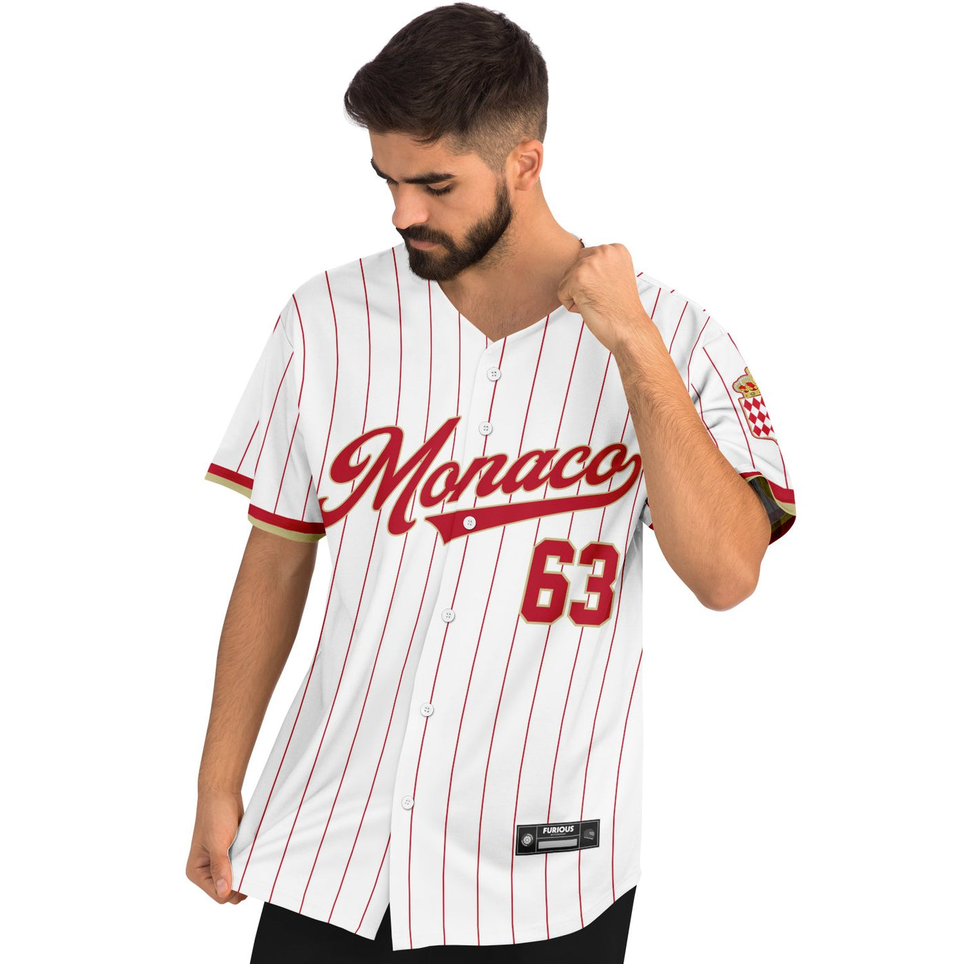 Russell - Monaco Jersey (Clearance) - Furious Motorsport