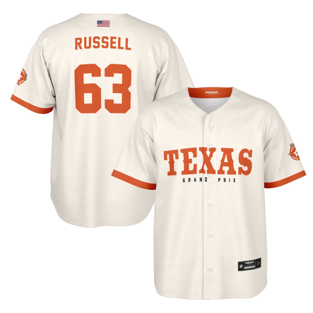 Russell - Off-White Texas GP Jersey - Furious Motorsport