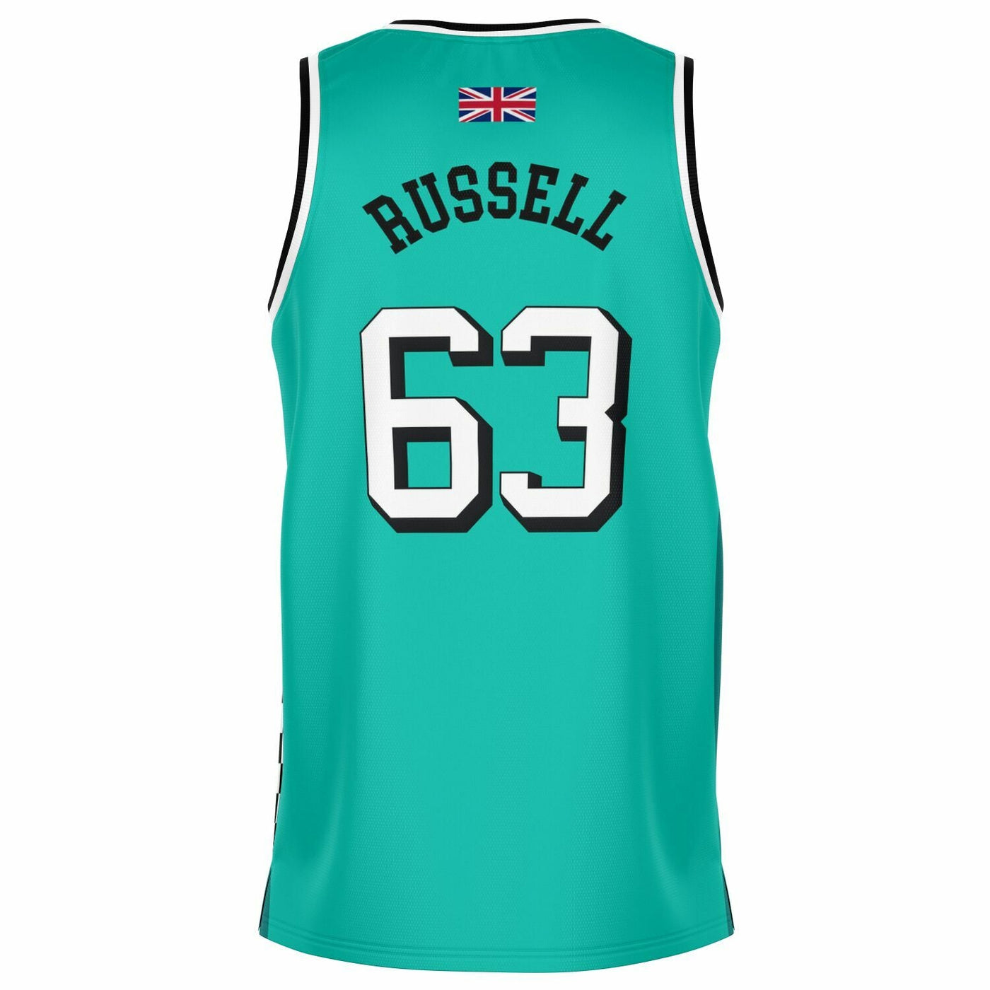 Russell - Teal Finish Line Edition Jersey - Furious Motorsport