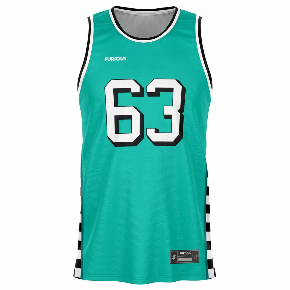 Russell - Teal Finish Line Edition Jersey - Furious Motorsport