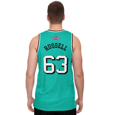 Russell - Teal Finish Line Edition Jersey - Furious Motorsport