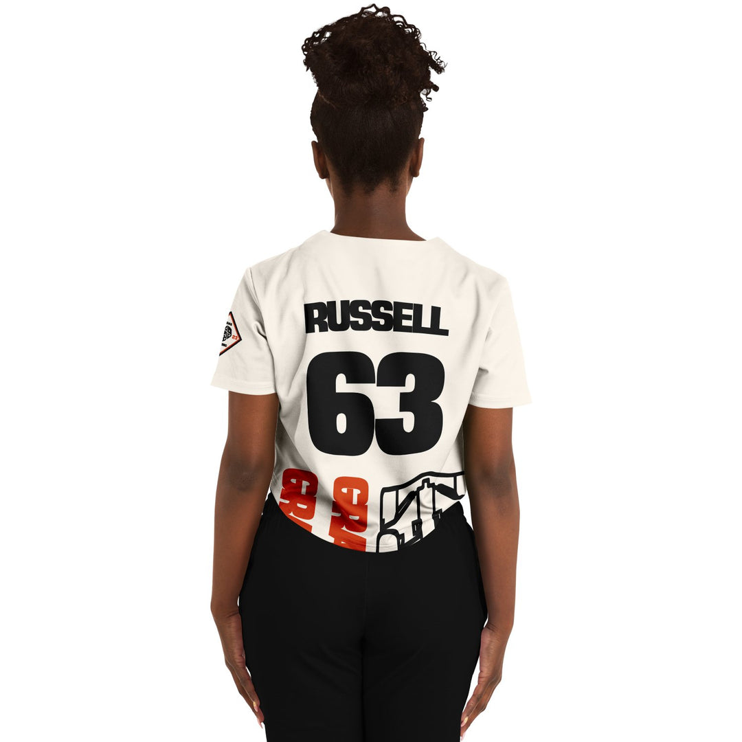 Russell - Vegas Street Circuit Crop Top - Furious Motorsport