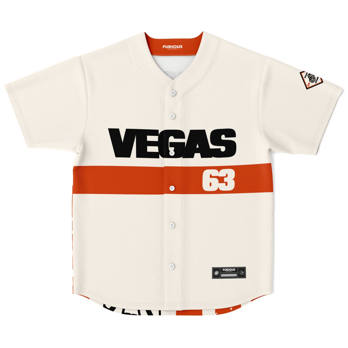 Russell - Vegas Street Circuit Jersey (Clearance) - Furious Motorsport