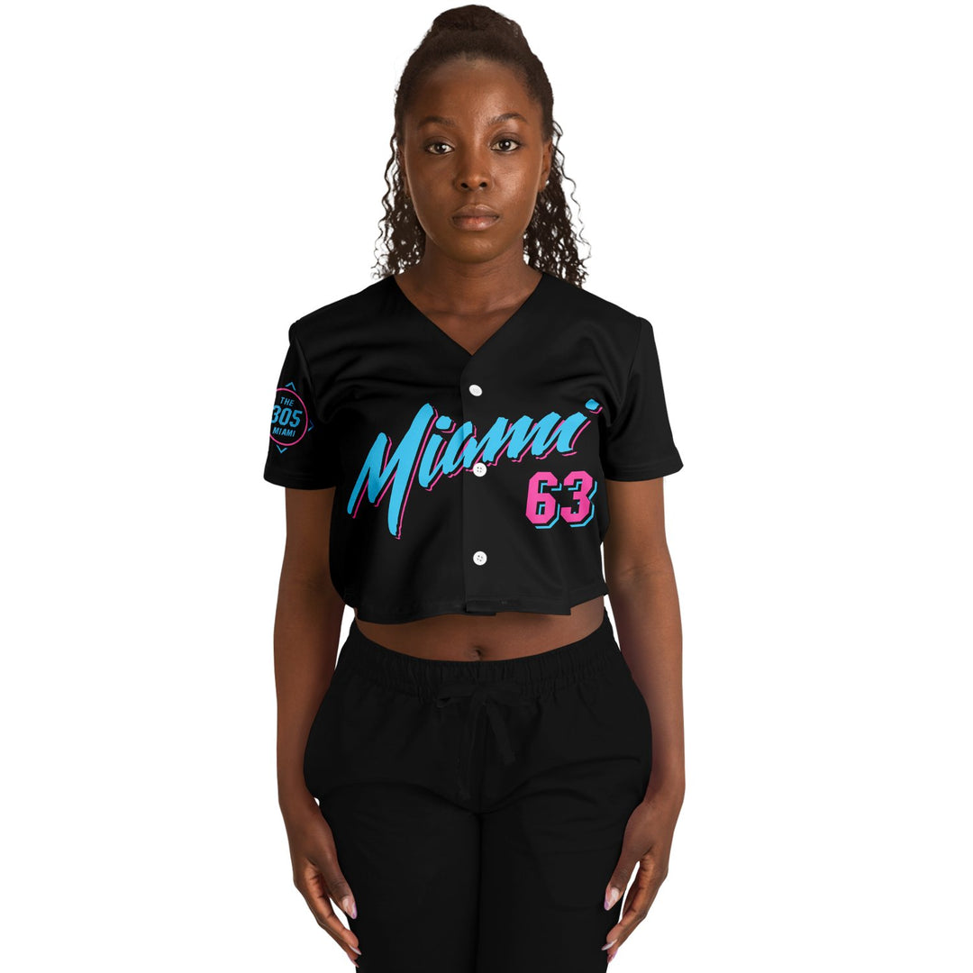 Russell - Vice City Crop Top Jersey (Clearance) - Furious Motorsport