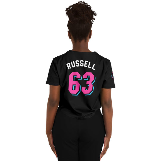 Russell - Vice City Crop Top Jersey (Clearance) - Furious Motorsport