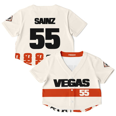 Sainz - Vegas Street Circuit Crop Top - Furious Motorsport