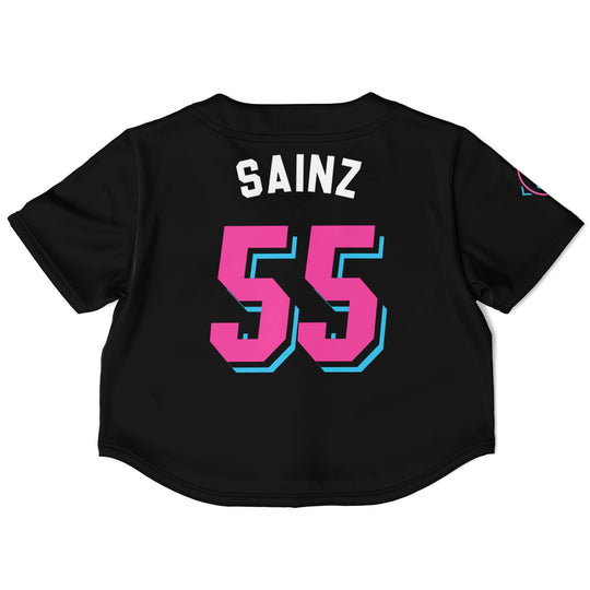 Sainz - Vice City Crop Top Jersey (Clearance) - Furious Motorsport