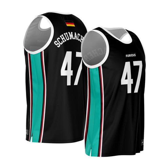 Schumacher - Black Downforce Edition Jersey (Clearance) - Furious Motorsport