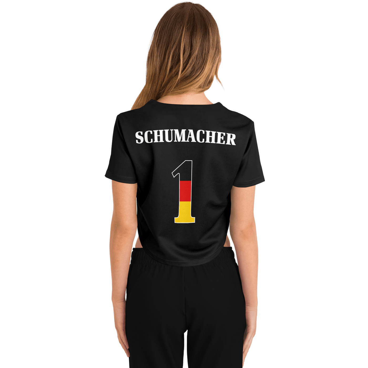 Schumacher - Deutscher Meister Crop Top Jersey (Clearance) - Furious Motorsport
