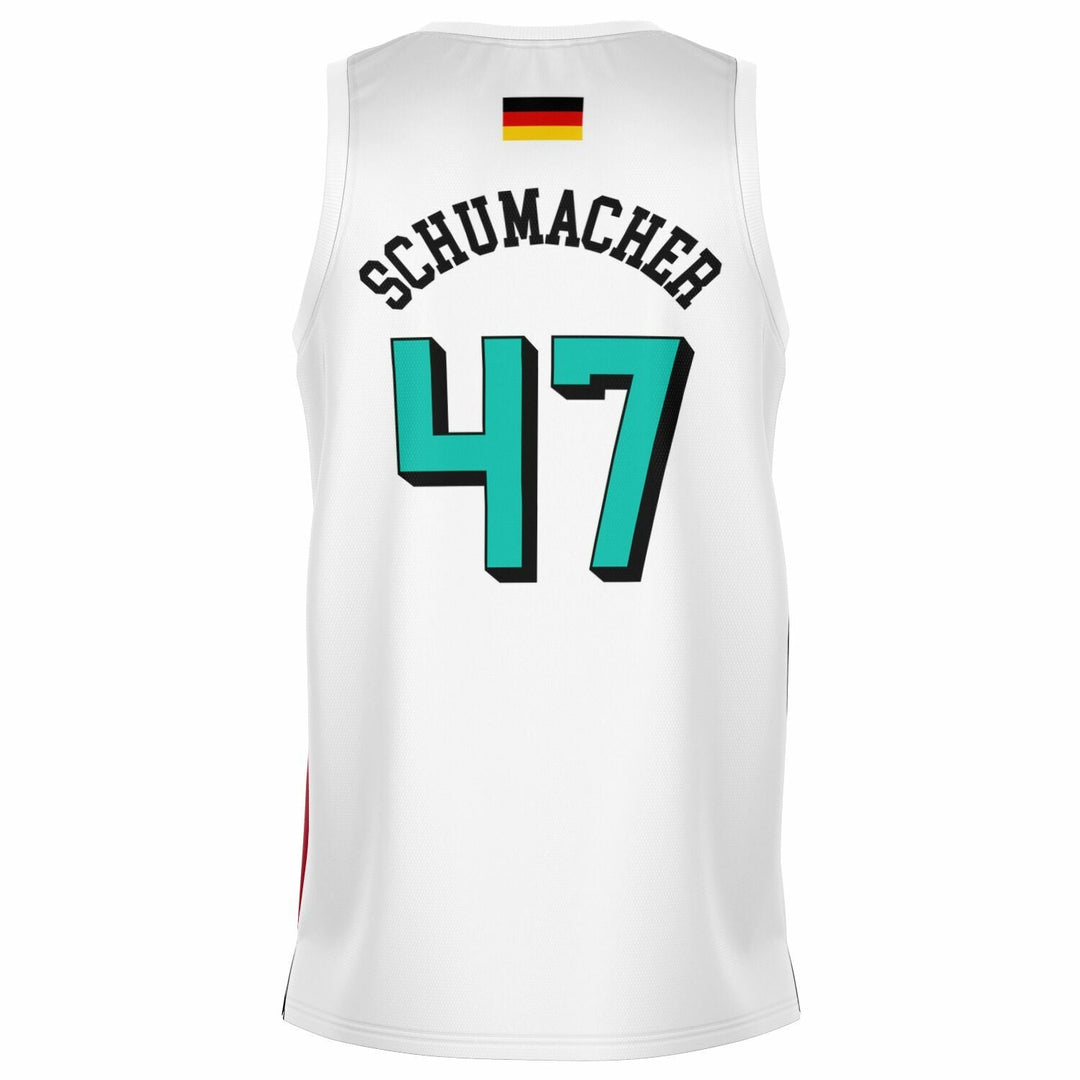 Schumacher - Home White Classic Edition Jersey - Furious Motorsport