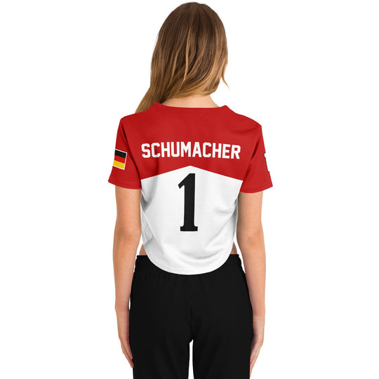 Schumacher - Iconic Livery Crop Top Jersey - Furious Motorsport