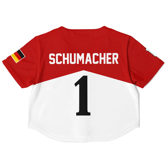 Schumacher - Iconic Livery Crop Top Jersey - Furious Motorsport