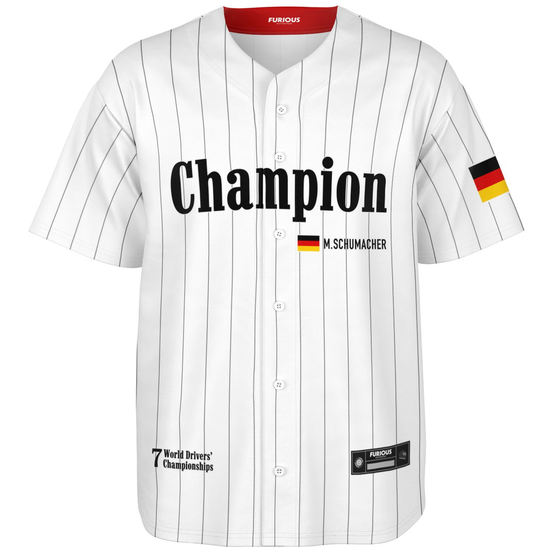 Schumacher - Pinstripe Home Jersey - Furious Motorsport