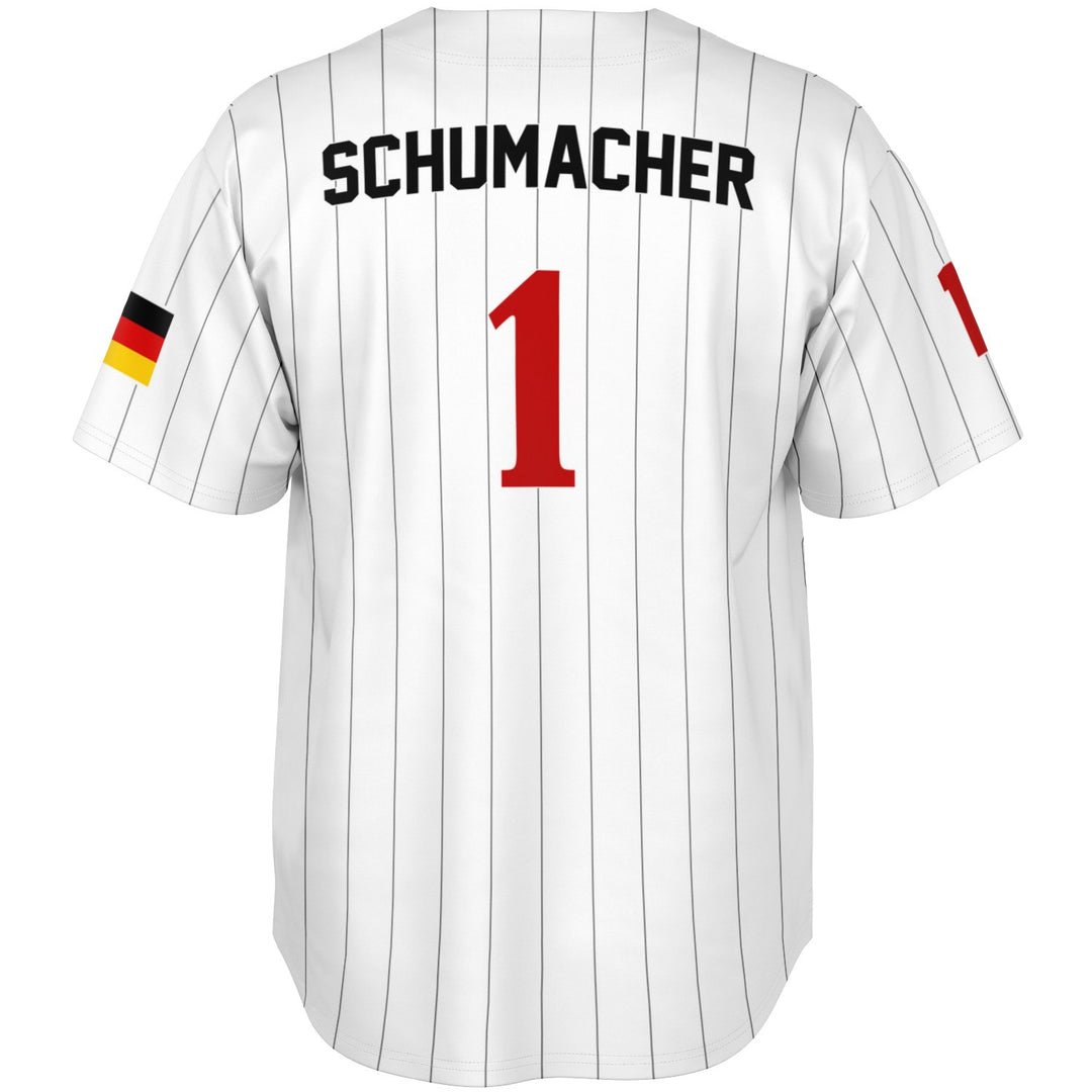 Schumacher - Pinstripe Home Jersey - Furious Motorsport