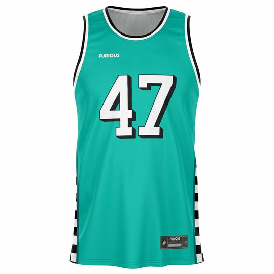 Schumacher - Teal Finish Line Edition Jersey - Furious Motorsport