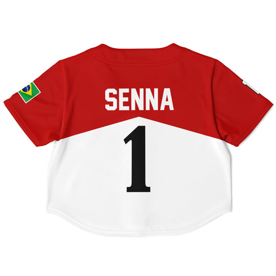 Senna - Iconic Livery Crop Top Jersey - Furious Motorsport