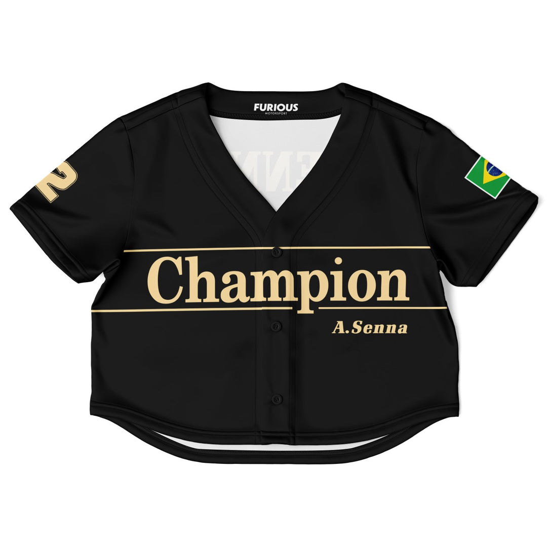 Senna - JPS First Win Crop Top Jersey - Furious Motorsport