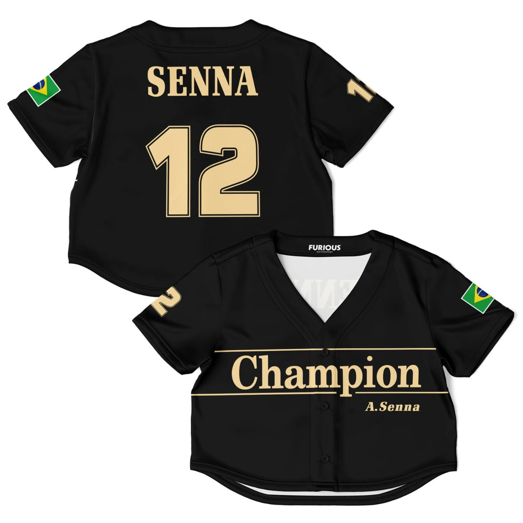 Senna - JPS First Win Crop Top Jersey - Furious Motorsport