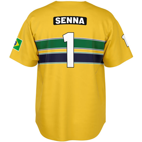 Senna - Nacional Helmet Jersey - Furious Motorsport