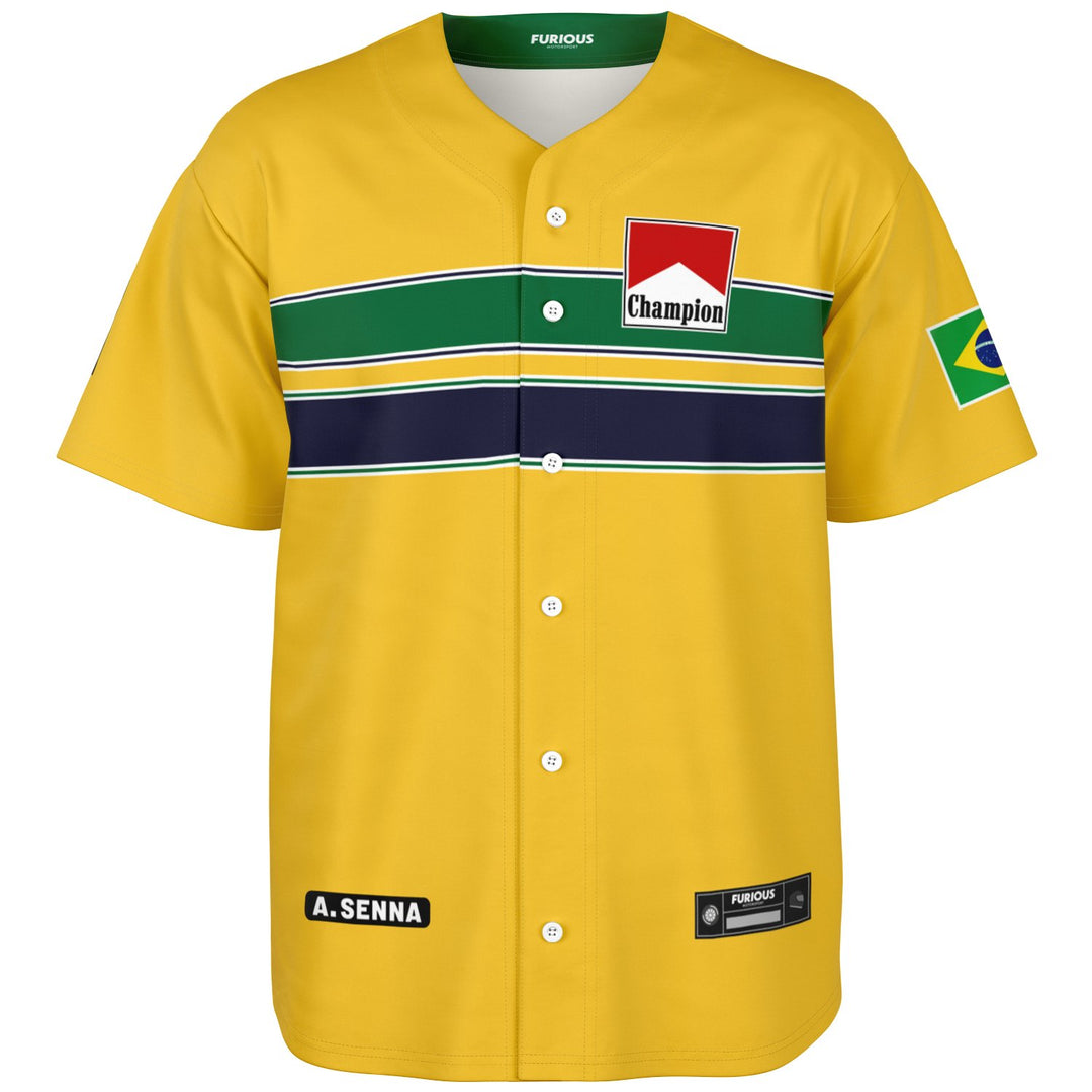 Senna - Nacional Helmet Jersey - Furious Motorsport