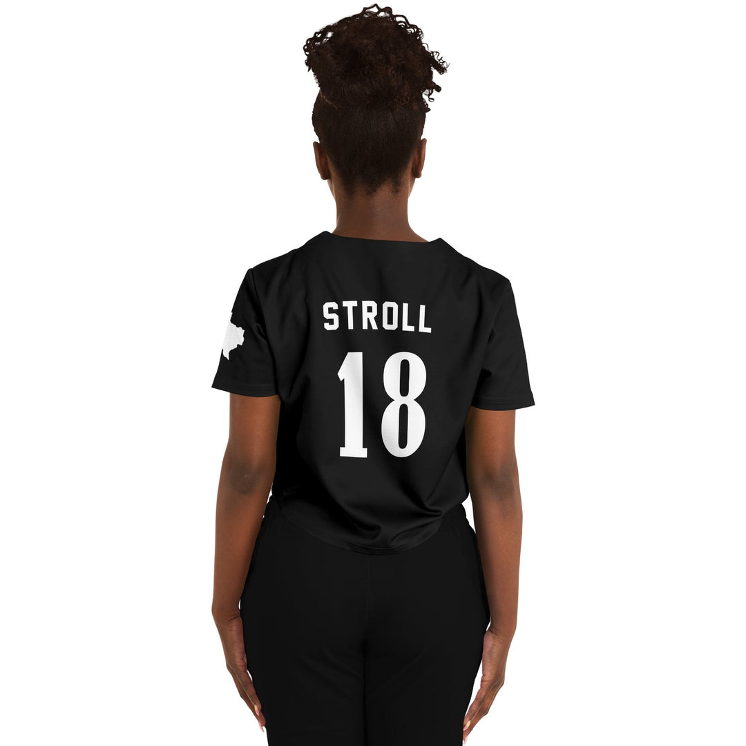 Stroll - Jet Black Austin Crop Top - Furious Motorsport