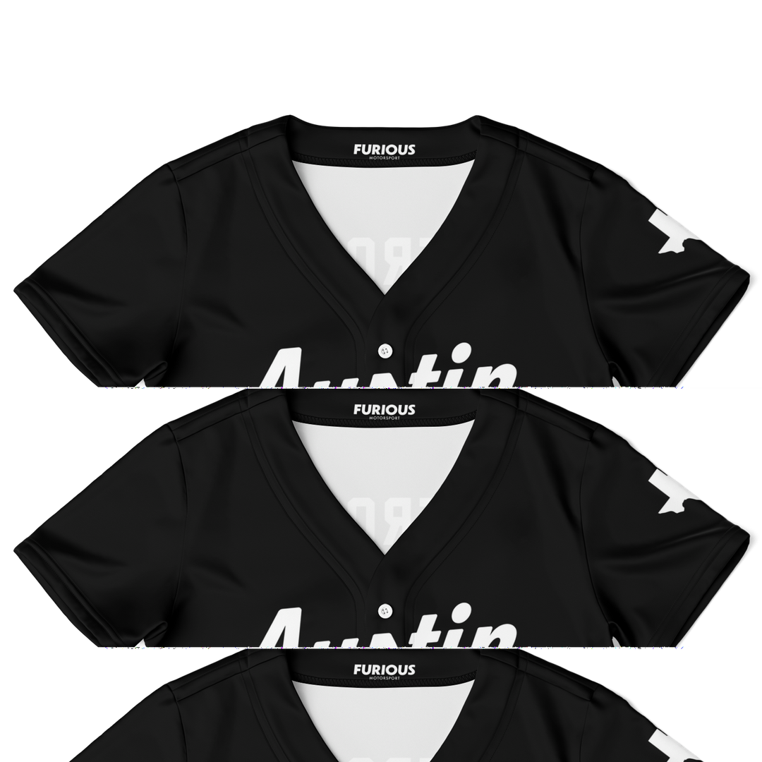 Stroll - Jet Black Austin Crop Top - Furious Motorsport