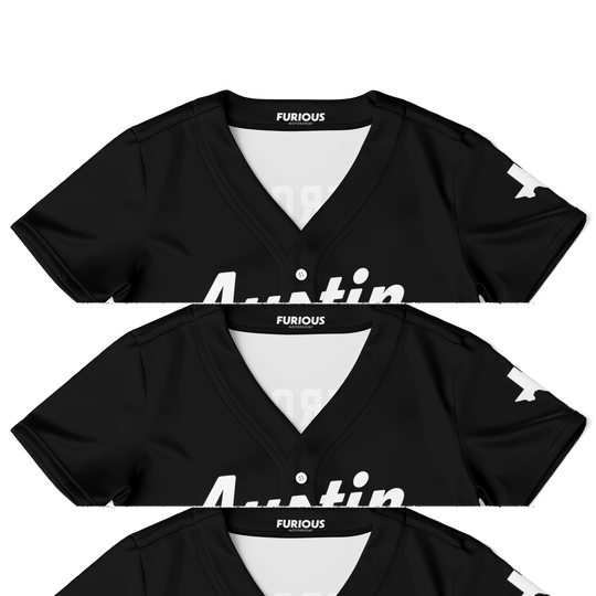 Stroll - Jet Black Austin Crop Top - Furious Motorsport