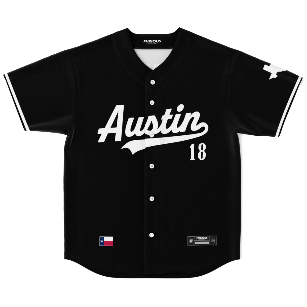 Stroll - Jet Black Austin Jersey - Furious Motorsport