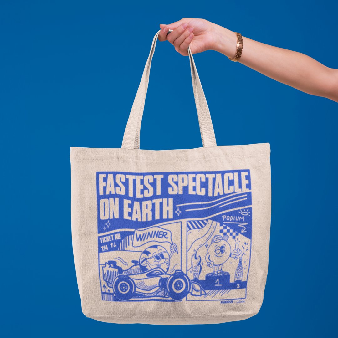 The Fastest Spectacle on Earth - Tote Bag - Furious Motorsport