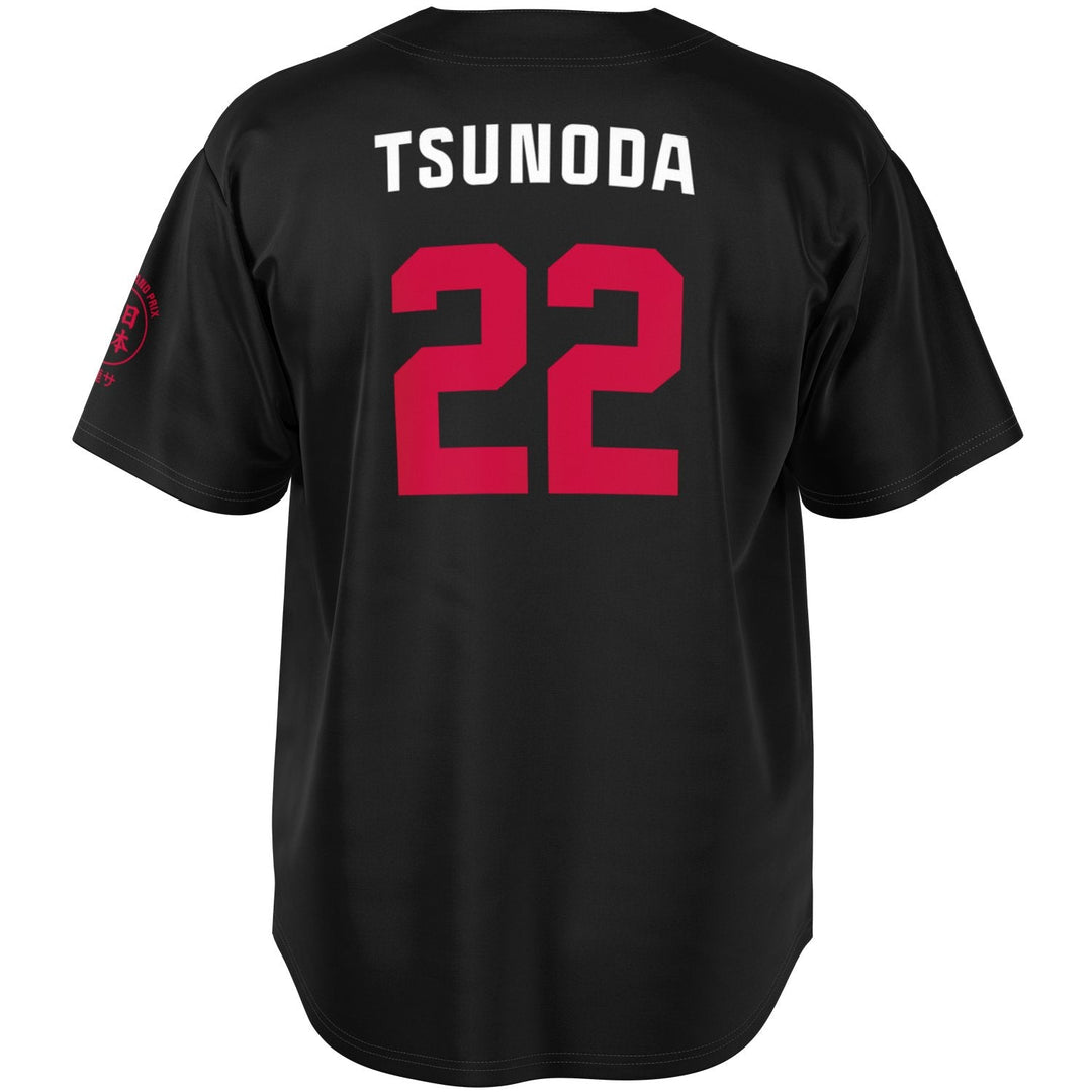 Tsunoda - Carbon Black Suzuka "Great Wave" Jersey (Clearance) - Furious Motorsport