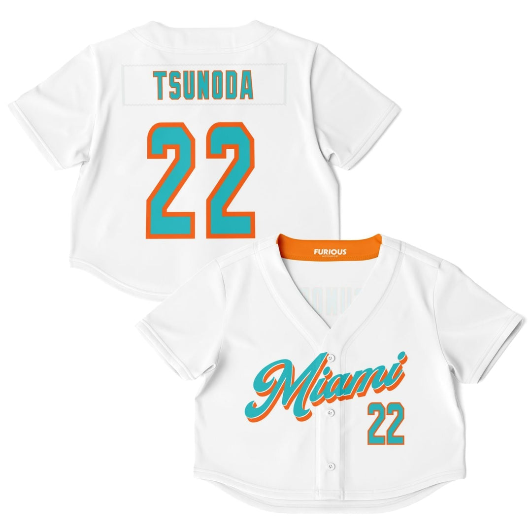 Tsunoda - Miami 305 Home Crop Top (Clearance) - Furious Motorsport