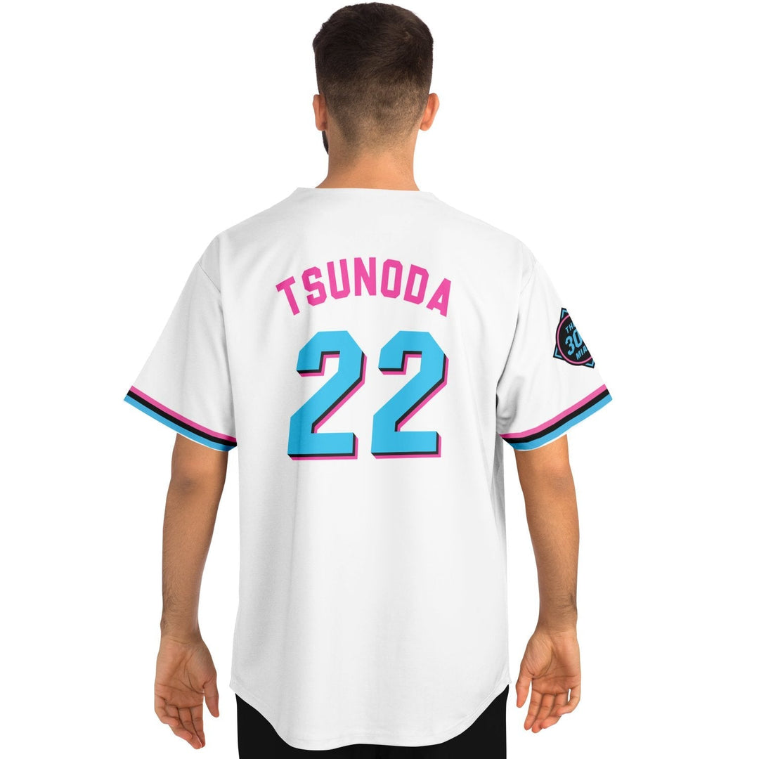 Tsunoda - Miami Vice Home Jersey (Clearance) - Furious Motorsport