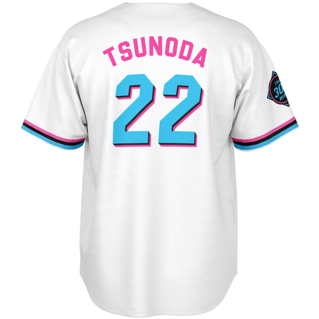 Tsunoda - Miami Vice Home Jersey (Clearance) - Furious Motorsport