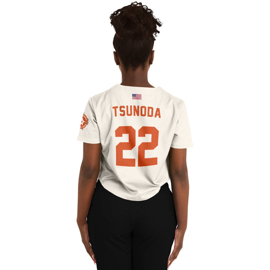 Tsunoda - Off-White Texas GP Crop Top (Clearance) - Furious Motorsport