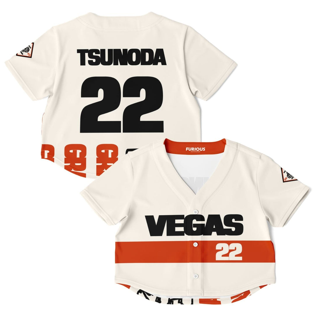 Tsunoda - Vegas Street Circuit Crop Top (Clearance) - Furious Motorsport