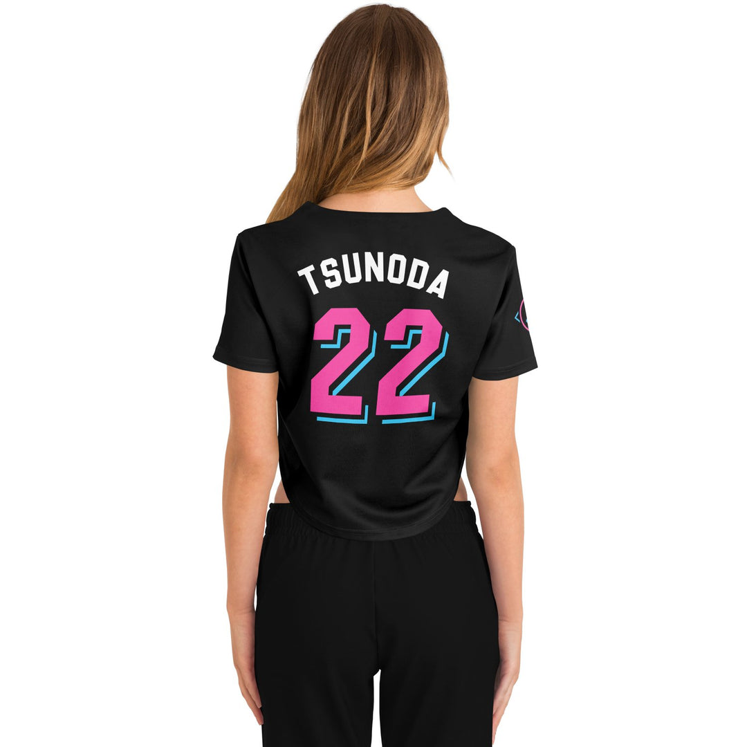 Tsunoda - Vice City Crop Top Jersey (Clearance) - Furious Motorsport