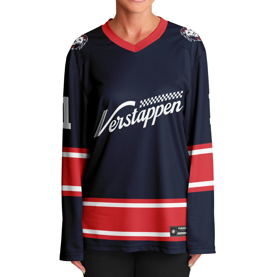 Verstappen - Away Hockey Jersey - Furious Motorsport